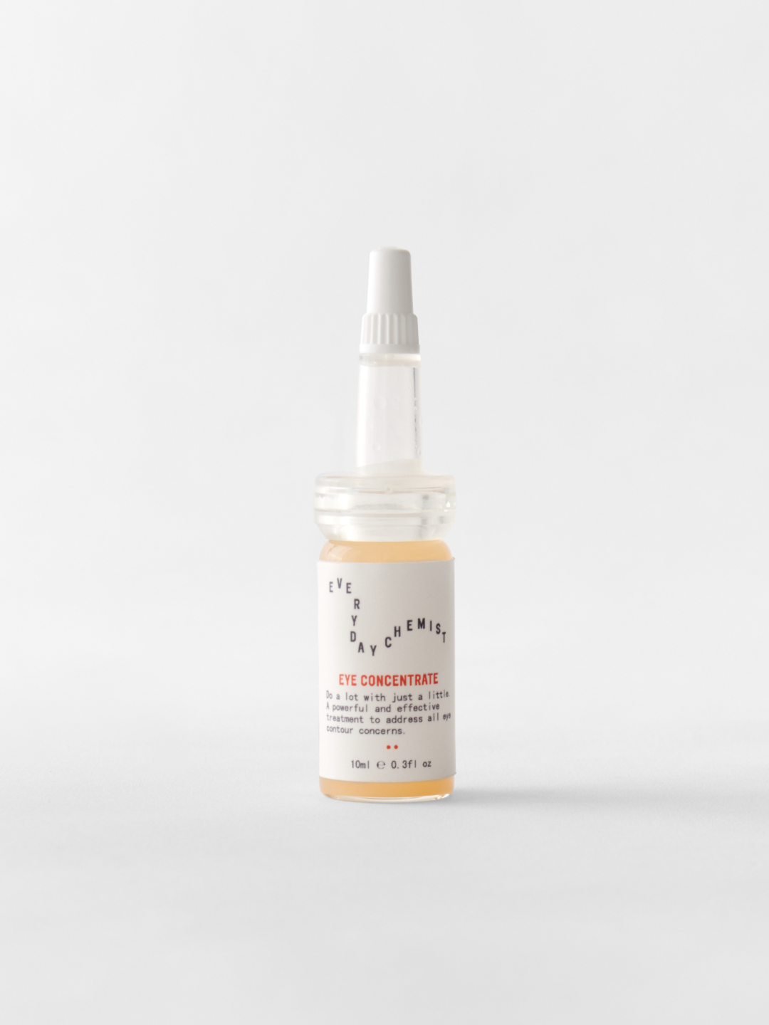 Everyday Chemist Eye Concentrate, a brightening eye serum bottle